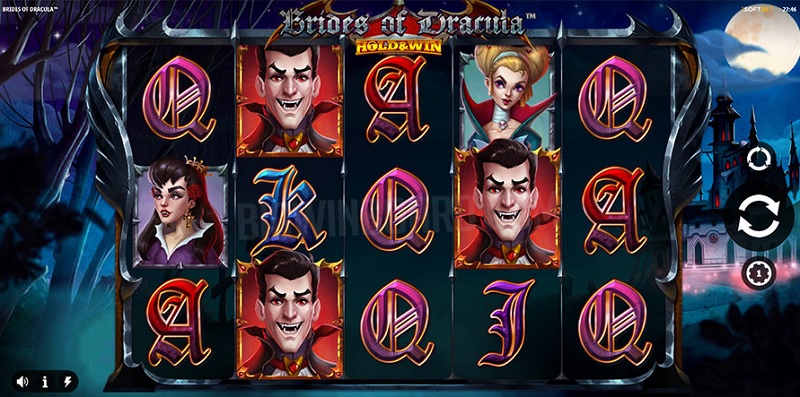 Tìm hiểu về thế giới của Dracula qua slot game Brides of Dracula Hold & Win