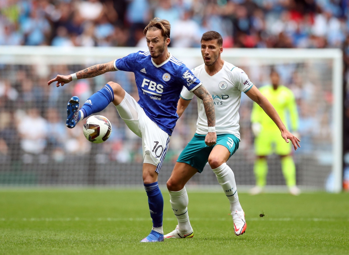 Trực tiếp Man City 0-0 Leicester: Cột dọc từ chối Bầy cáo