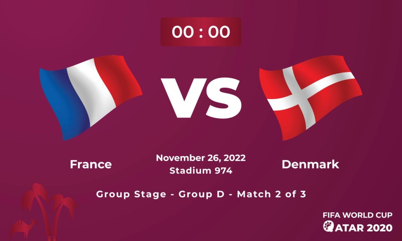 Nhận định Pháp vs Đan Mạch 26/11/2022 22:59