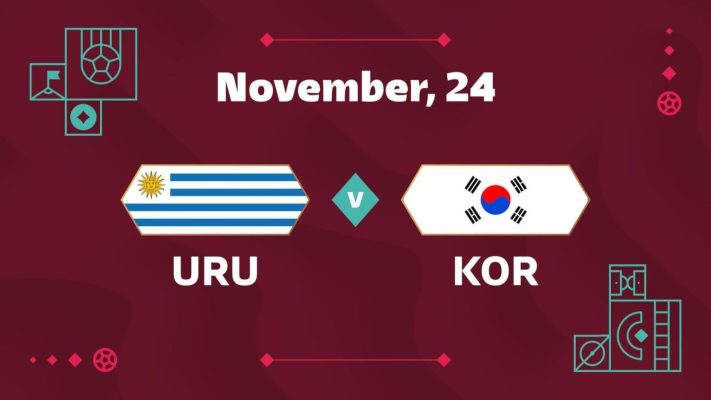 Nhận định Uruguay vs Hàn Quốc 24/11/2022 20:00